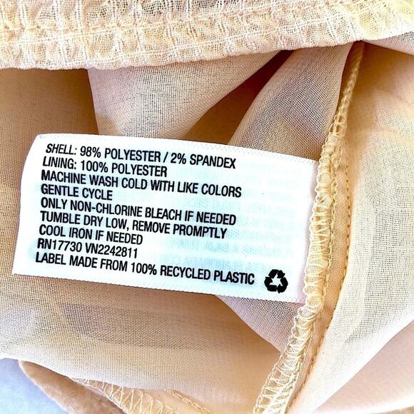 NWOT A New Day cream blouse, Size XS - Picture 6 of 7